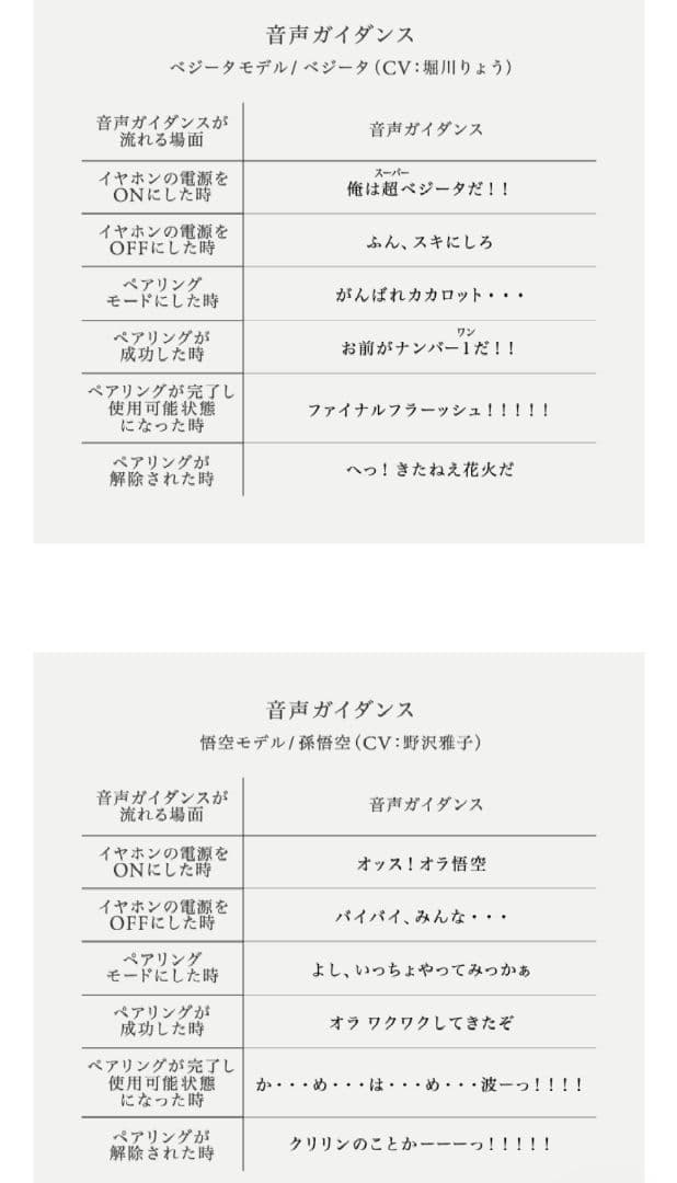 【新品】ドラゴンボール　final　ワイヤレス　イヤホン