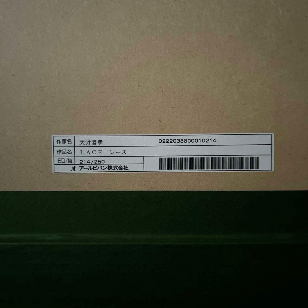 アールビバン 天野喜孝 『LACE』 リトグラフ 菊地秀行 吸血鬼ハンター”D”