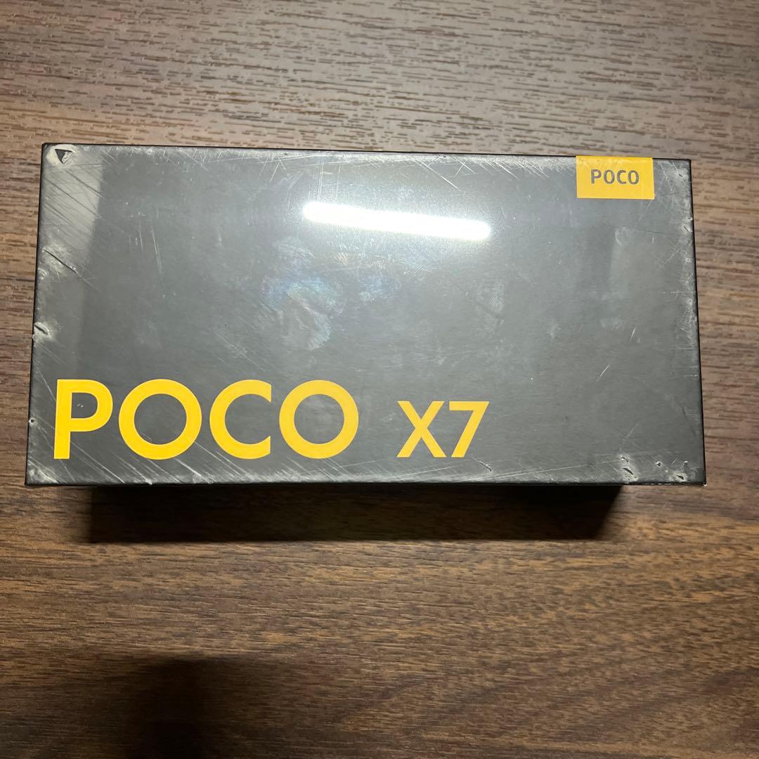 新品未使用　POCO X7 8GB/ 256GB SIMフリー　シルバー