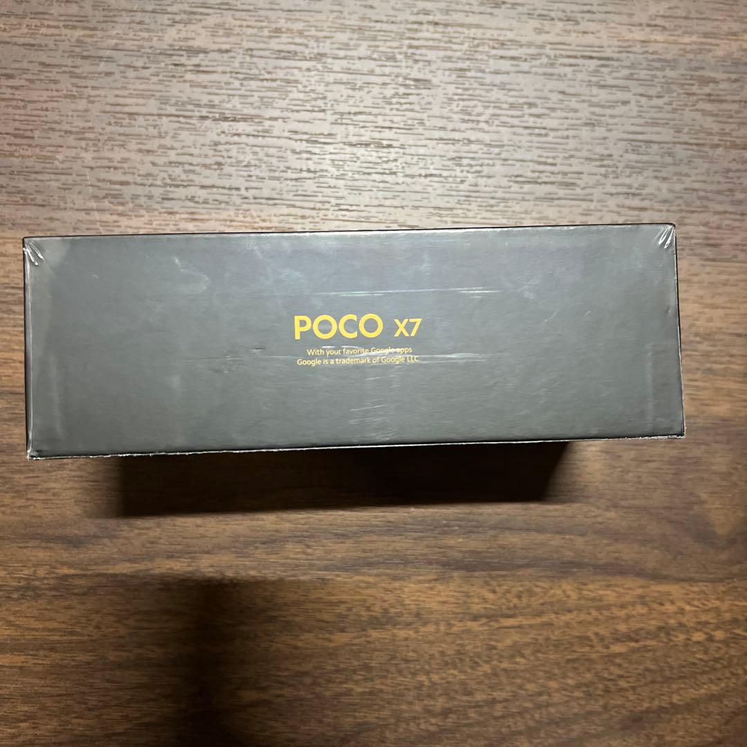 新品未使用　POCO X7 8GB/ 256GB SIMフリー　シルバー
