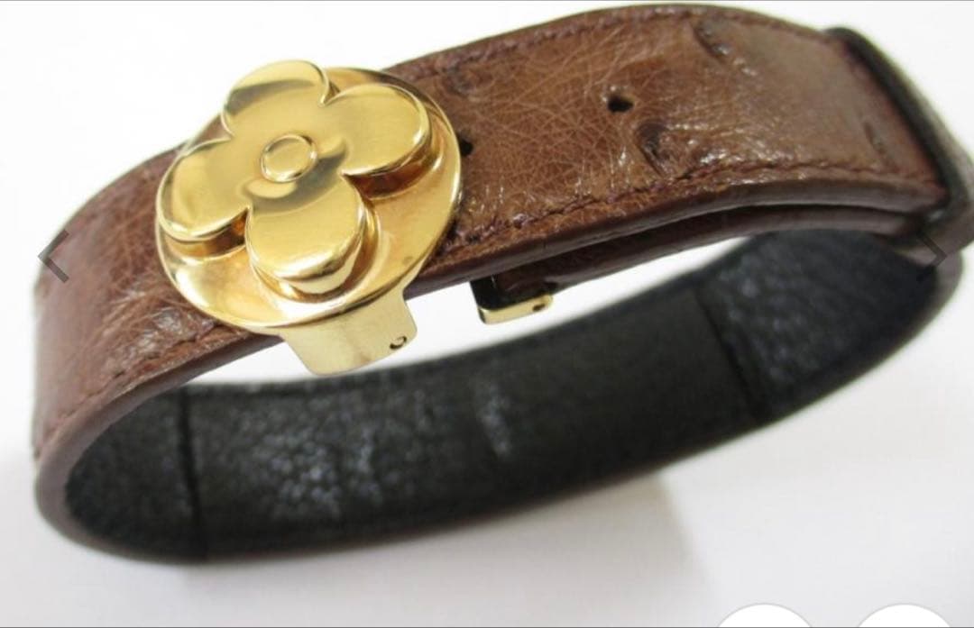 美品 ルイヴィトン グッドラックブレスレットオーストOM644410