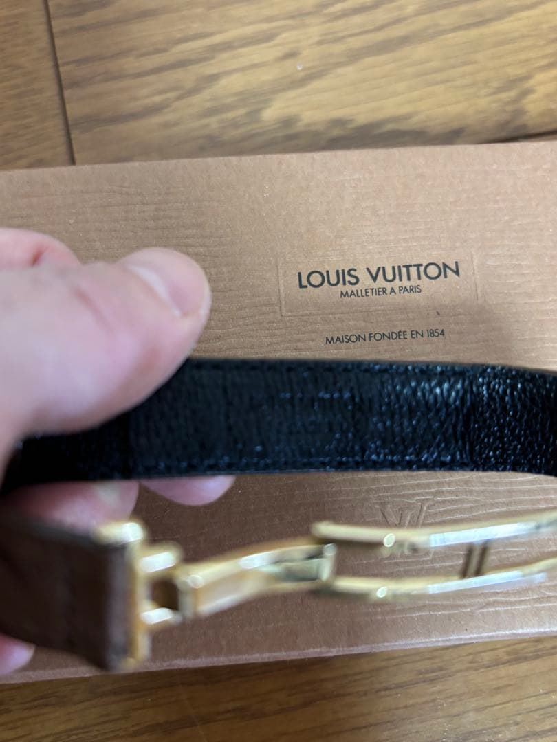 美品 ルイヴィトン グッドラックブレスレットオーストOM644410