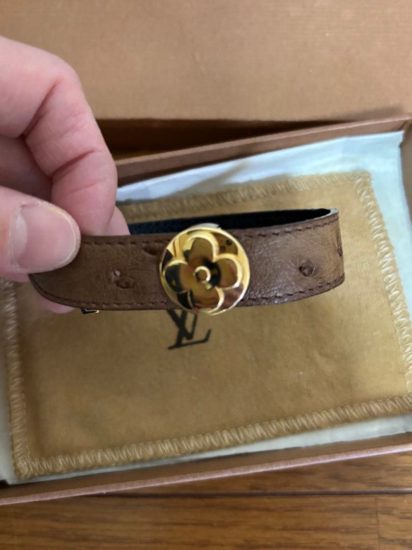 美品 ルイヴィトン グッドラックブレスレットオーストOM644410