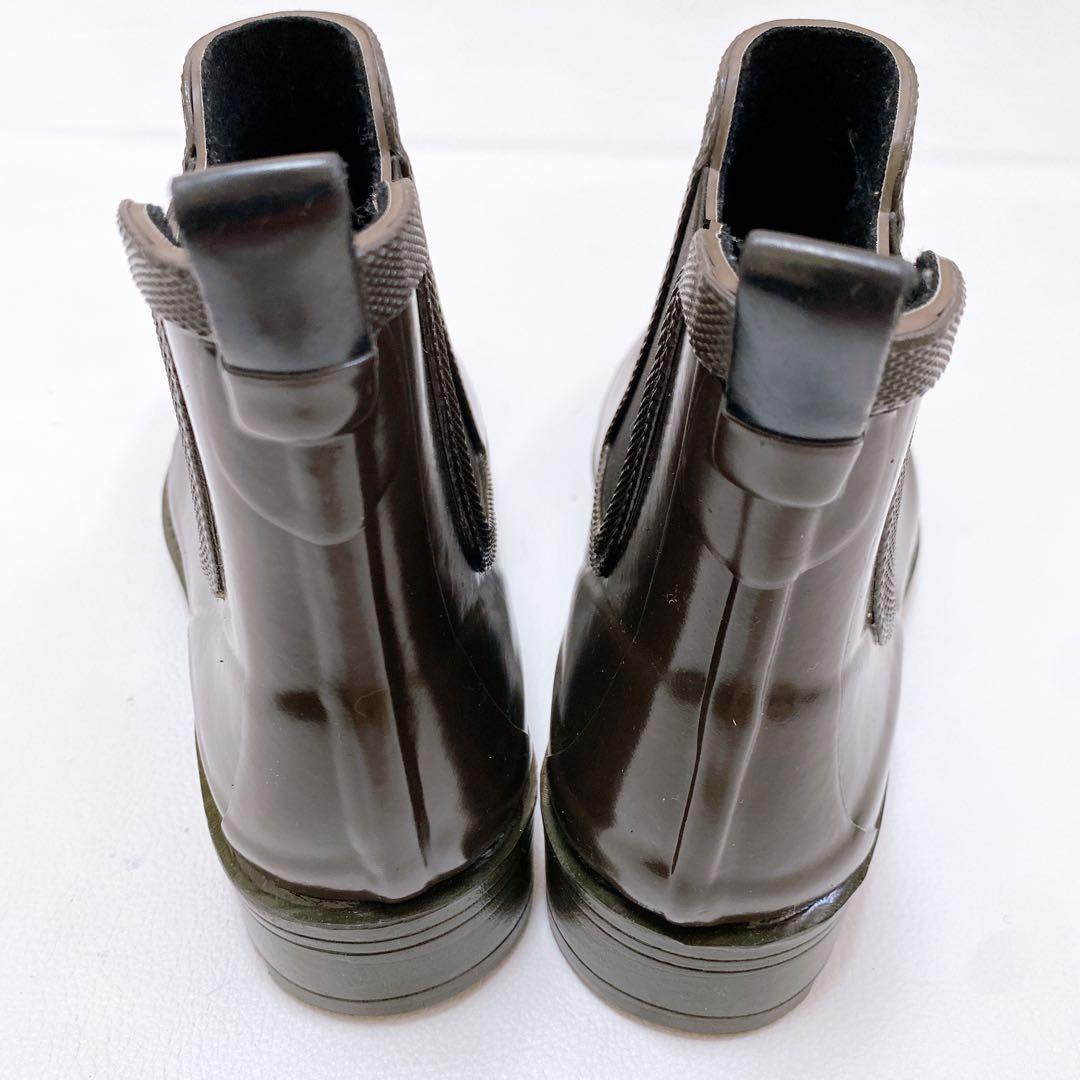 未使用 AIGLE エーグルカーヴィル2 レインブーツ 37 ブラウン