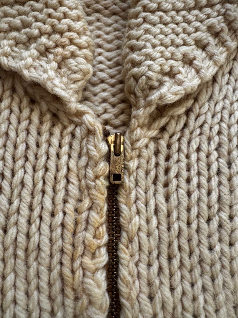 か*ず様 vintage 60s カウチンセーター トナカイ柄　talon US