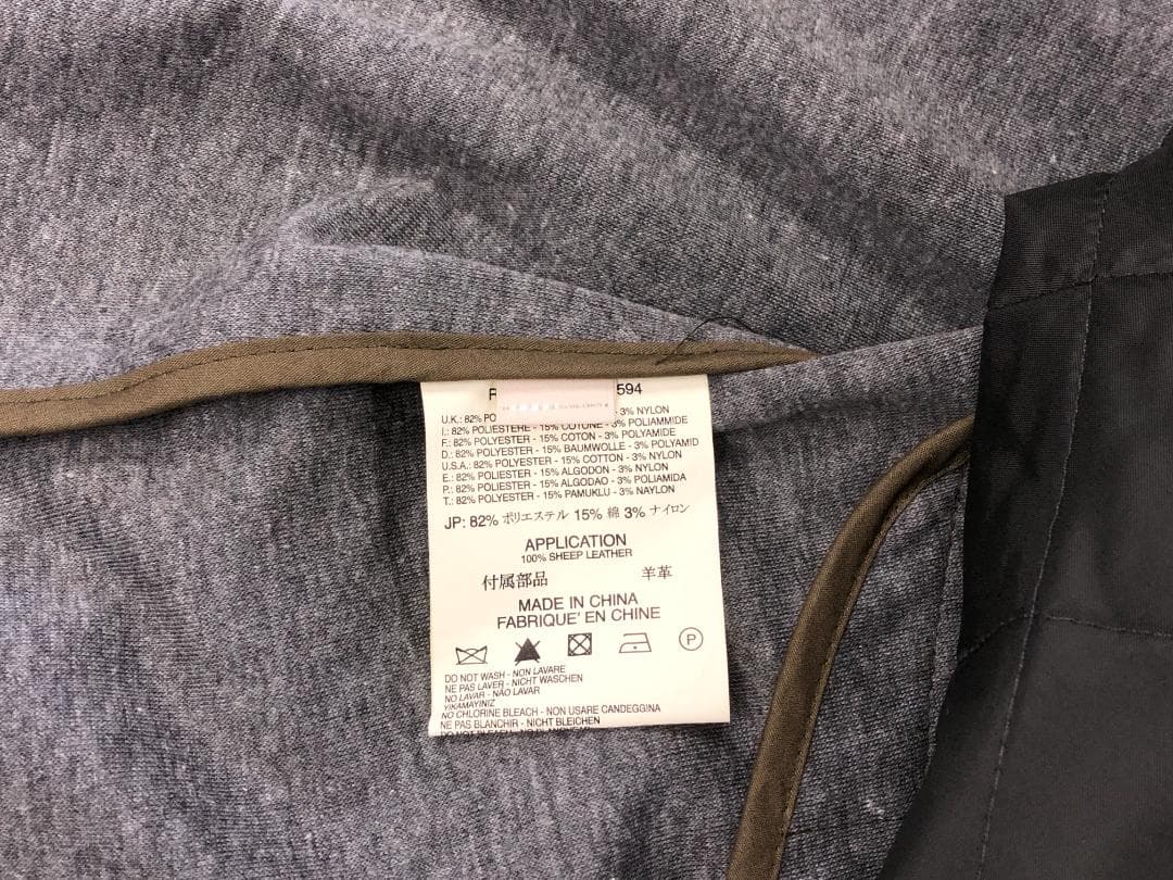 DIESEL BLACK GOLD ダブルジャケット M カーキ ミリタリー