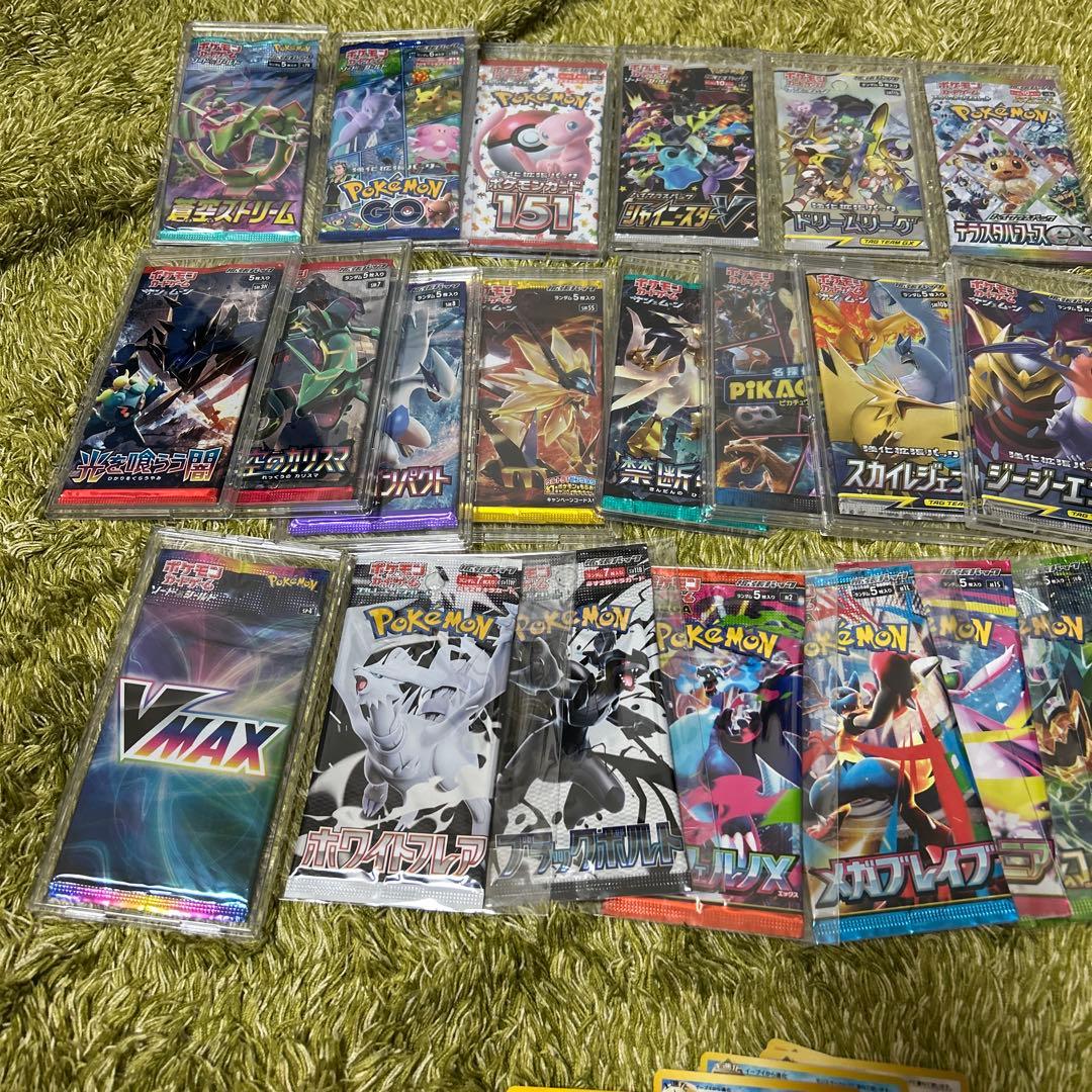 ポケモンカード　引退品　絶版パック、カード、BOX