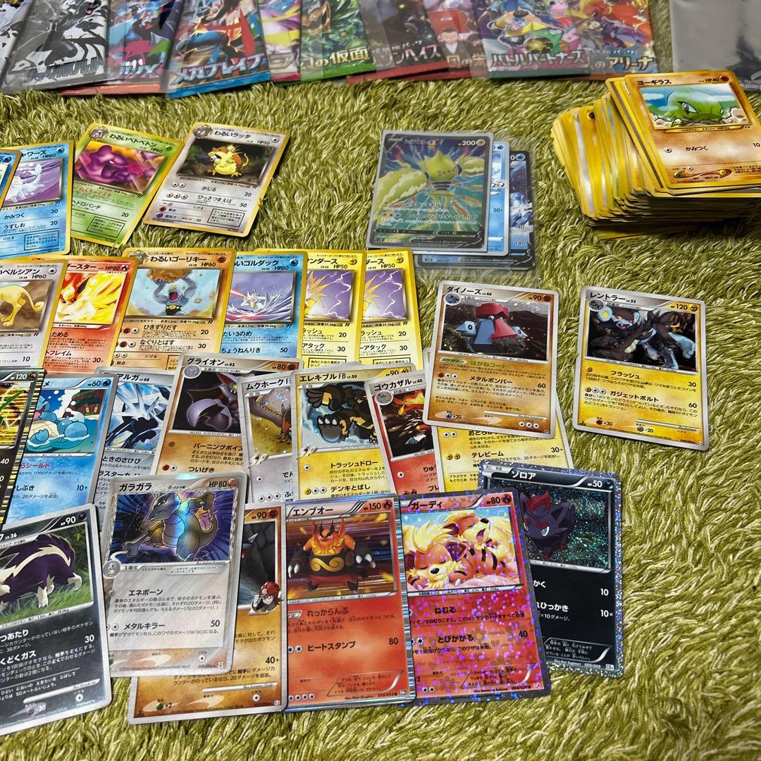 ポケモンカード　引退品　絶版パック、カード、BOX