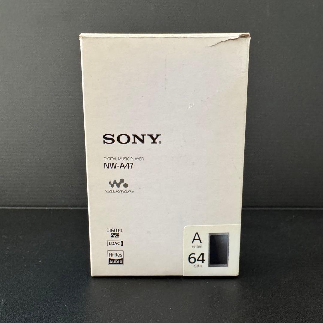 SONY ウォークマン NW-A47 64GB グレイッシュブラック