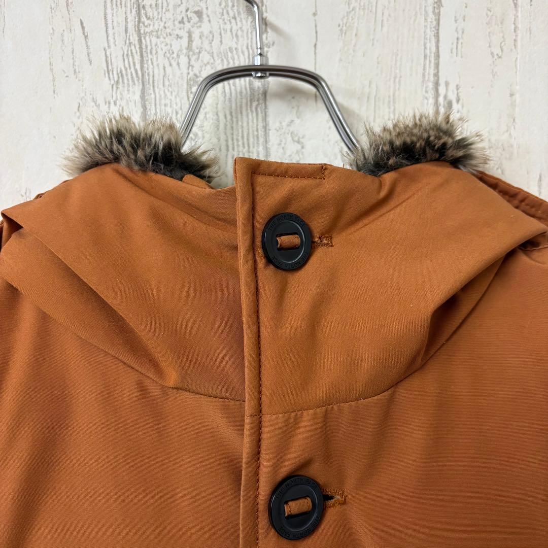 【激レア】ノースフェイス　ロングダウンコート　ホワイトレーベル　韓国限定　刺繍