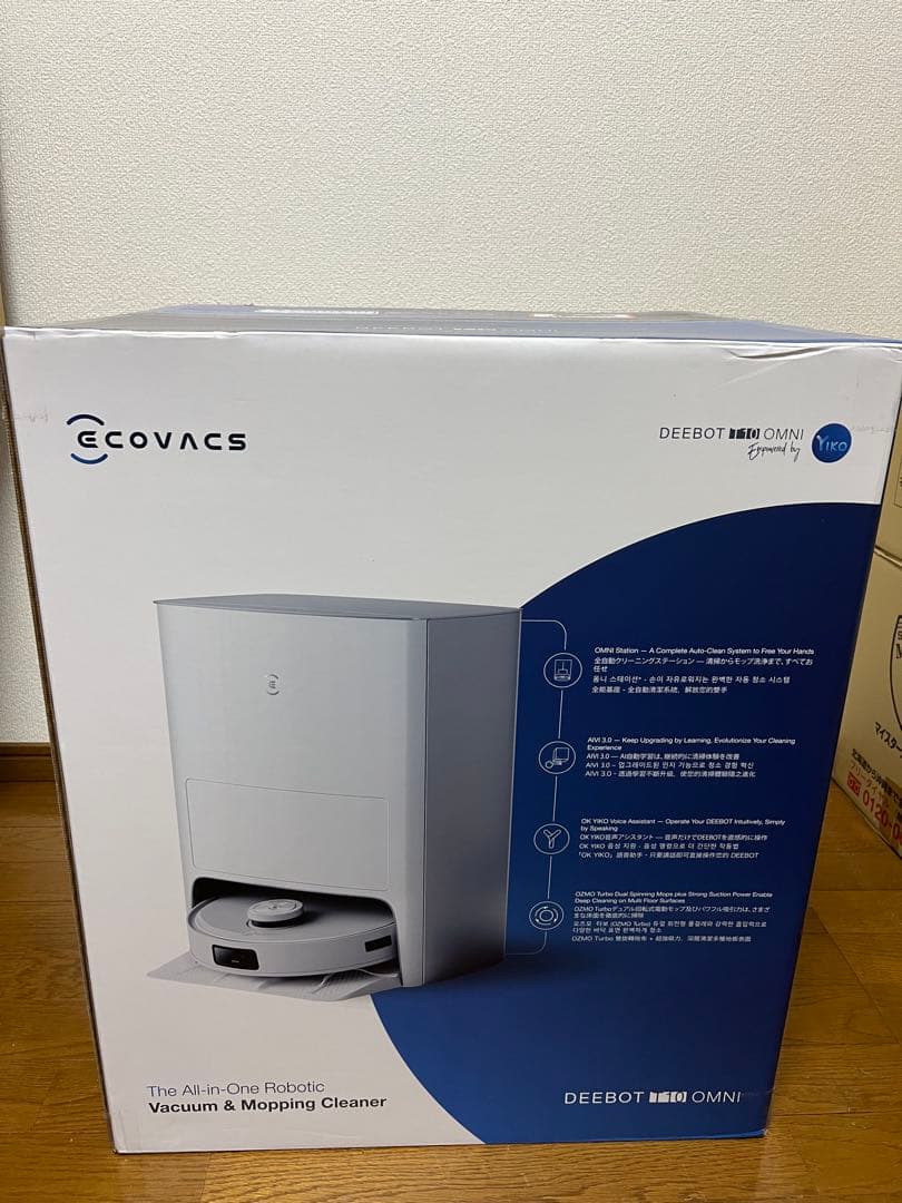 DEEBOT OMNI ロボット掃除機本体