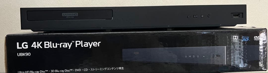 プレーヤー LG 4K Blu-ray Player UBK90