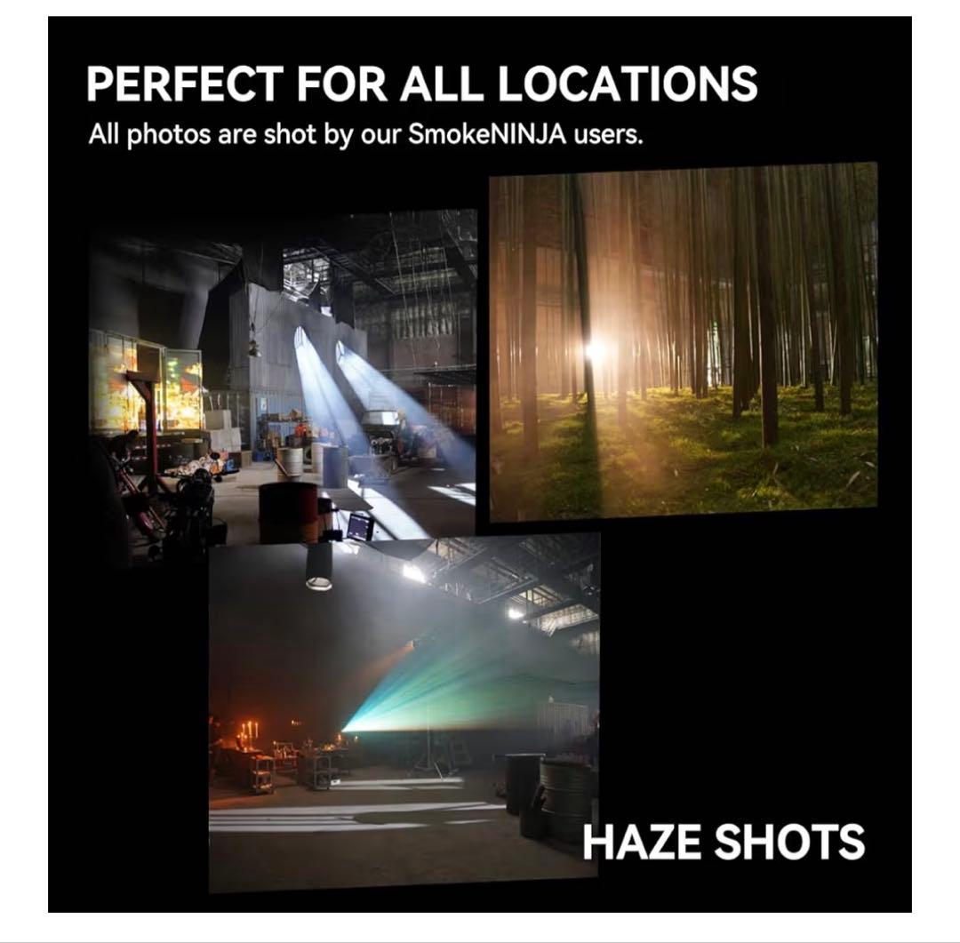 PMI SmokeNINJA PRO ポータブルスモークマシン（新品）