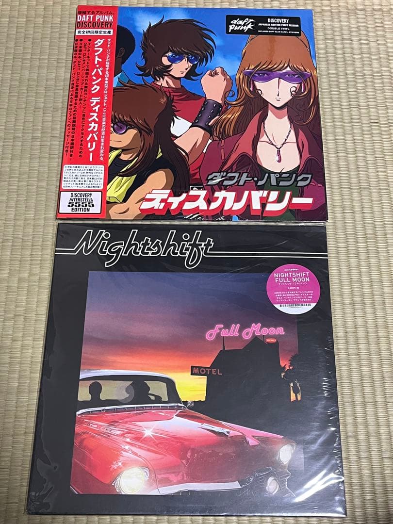 未使用・新品　フレンチ・ディスコ・AOR 人気アナログLPレコード２枚セット