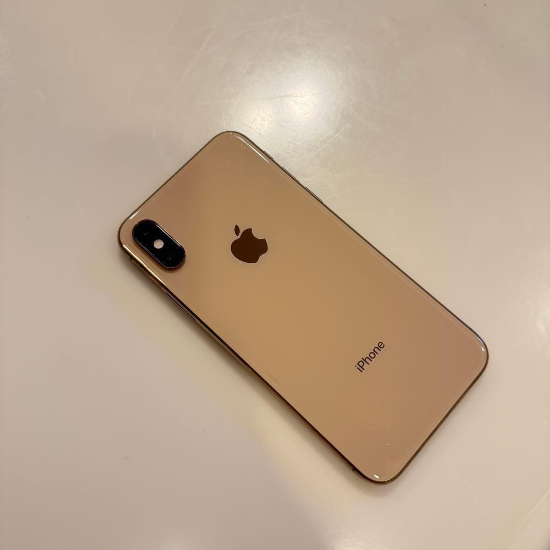 iPhone xs 本体　Apple ピンクゴールド　64GB
