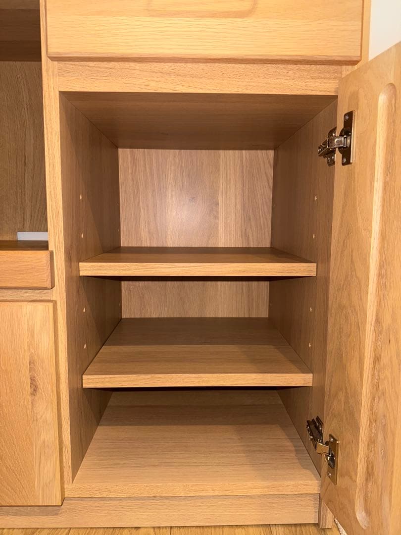 【みお】unico FREDITフレディットW800 食器棚 家電収納棚