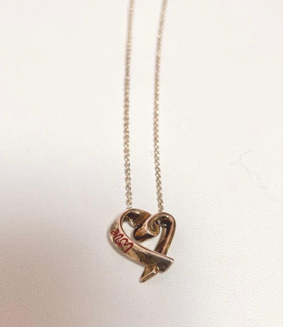 希少 ティファニー ハート LOVE SV925 限定