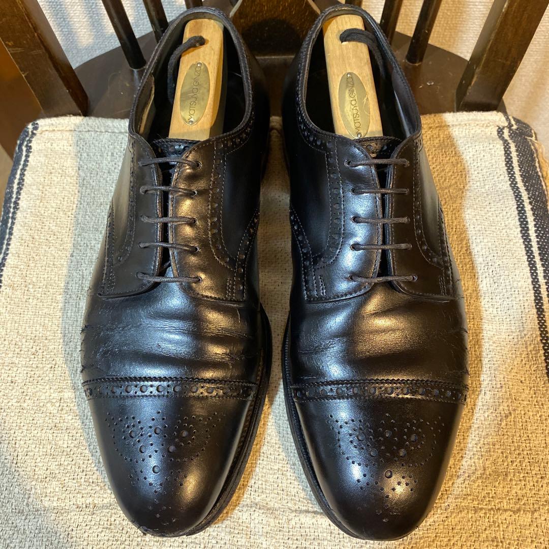 Edward Green エドワードグリーン セミブローグシューズ ブラック