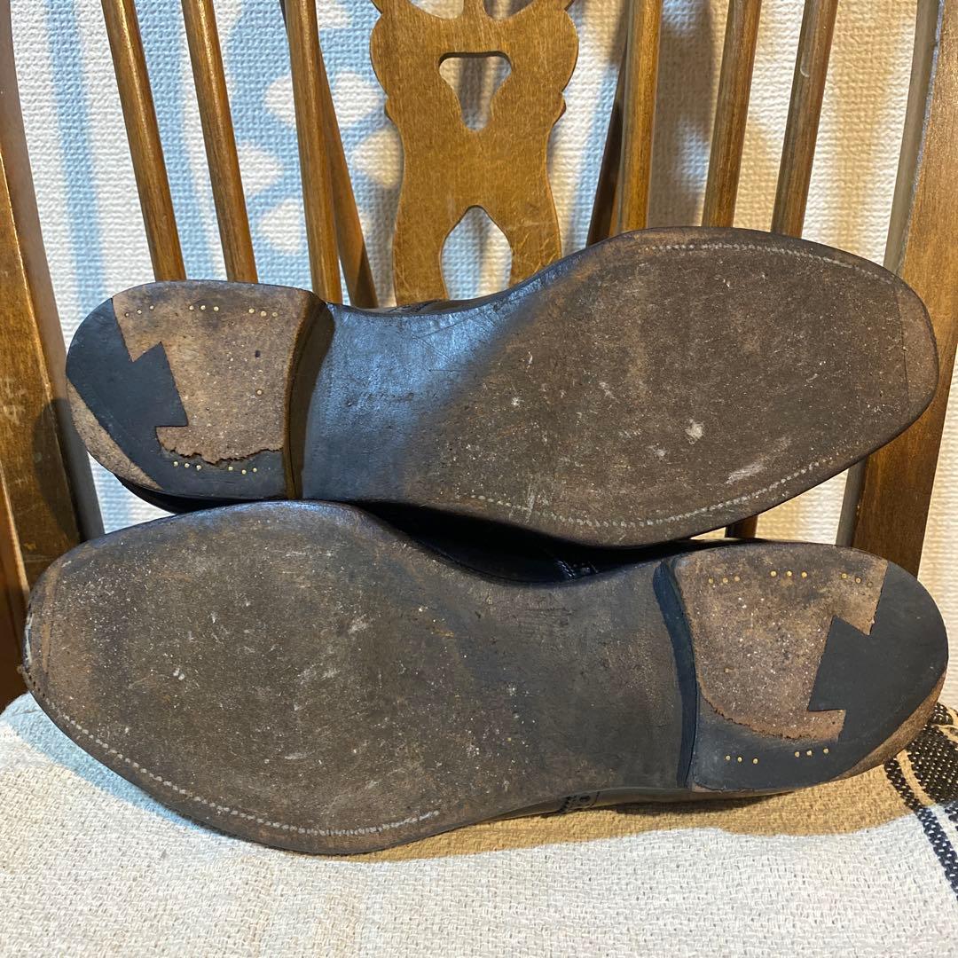 Edward Green エドワードグリーン セミブローグシューズ ブラック