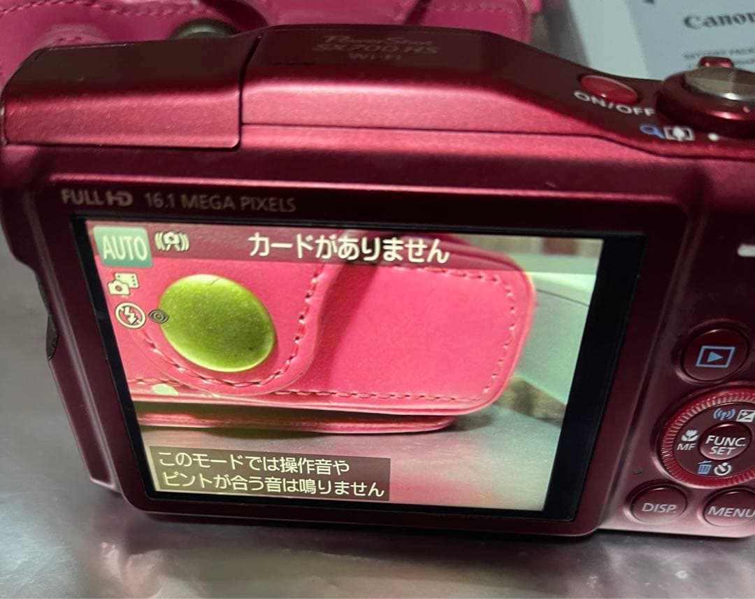 Canon パワーショット SX700HS レッド　美品　バッテリー２個