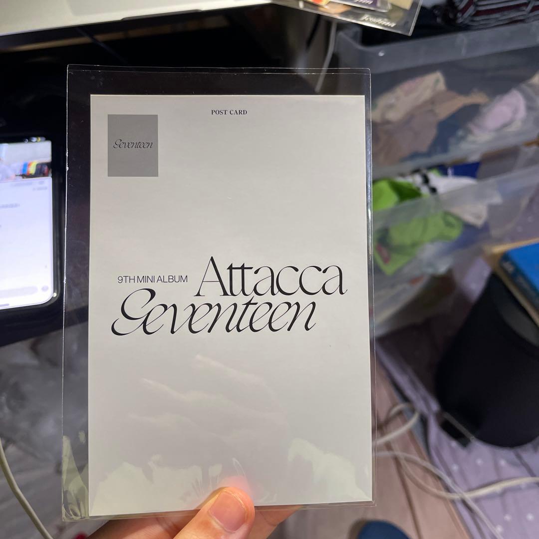 セブチ ミンギュ 直筆サイン attacca