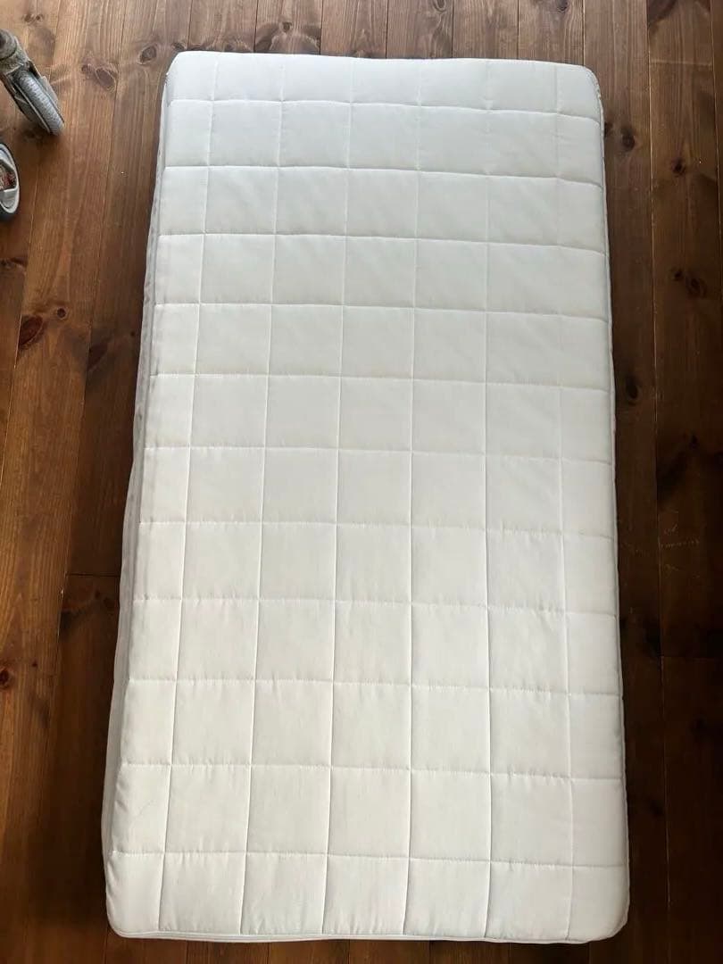 三つ折り　ポリエチレンノンコイルマットレス・セミダブル　無印良品