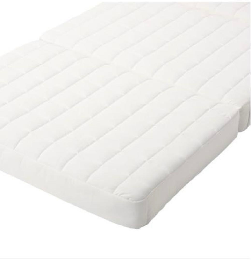 三つ折り　ポリエチレンノンコイルマットレス・セミダブル　無印良品