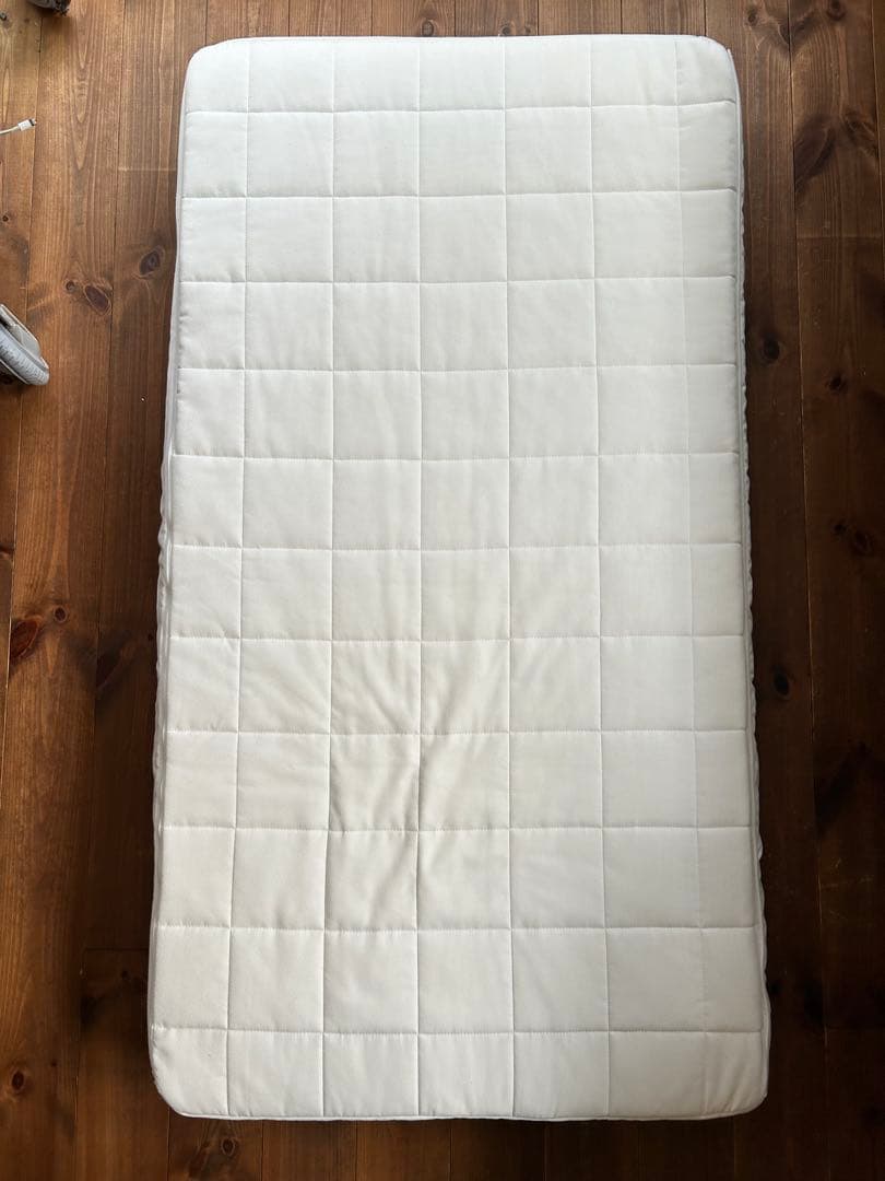 三つ折り　ポリエチレンノンコイルマットレス・セミダブル　無印良品