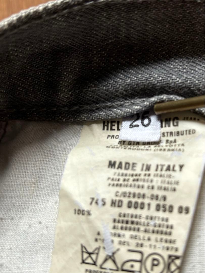 ヘルムートラング 1999 デニムジャケット+デニム