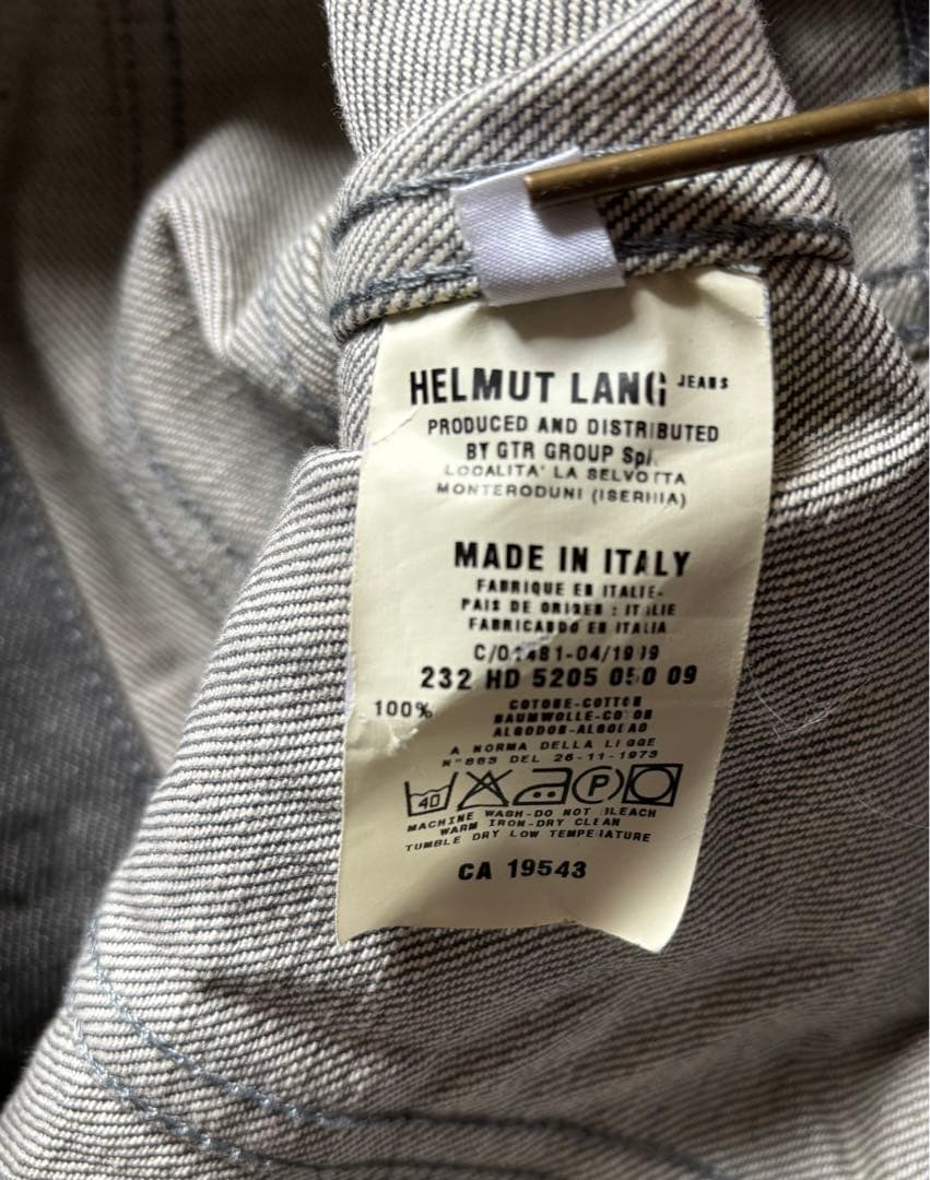 ヘルムートラング 1999 デニムジャケット+デニム