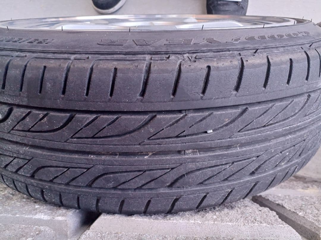 ステレスレーシング 165/50R16 5スポークホイール4本セット