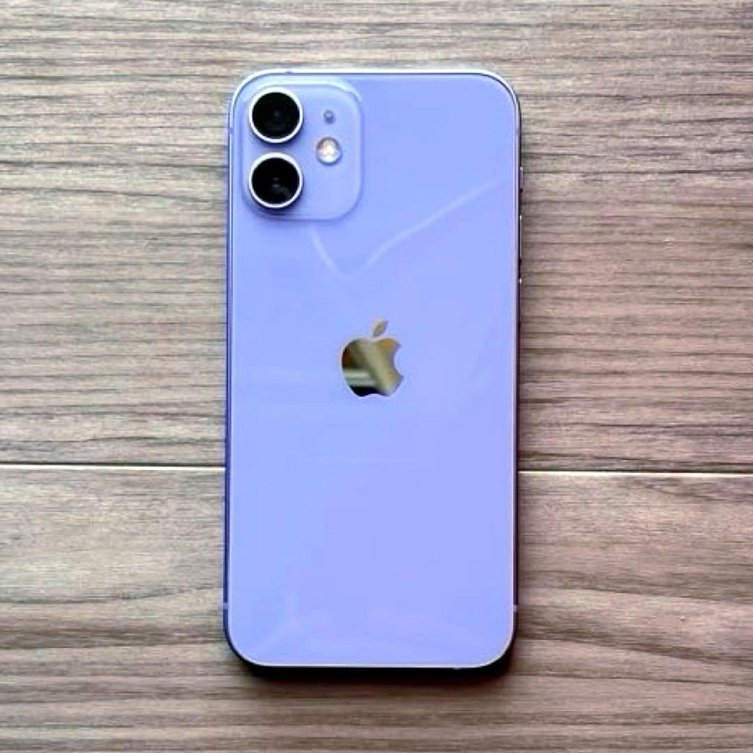 iPhone 12 mini（64GB）パープル　SIMロックなし