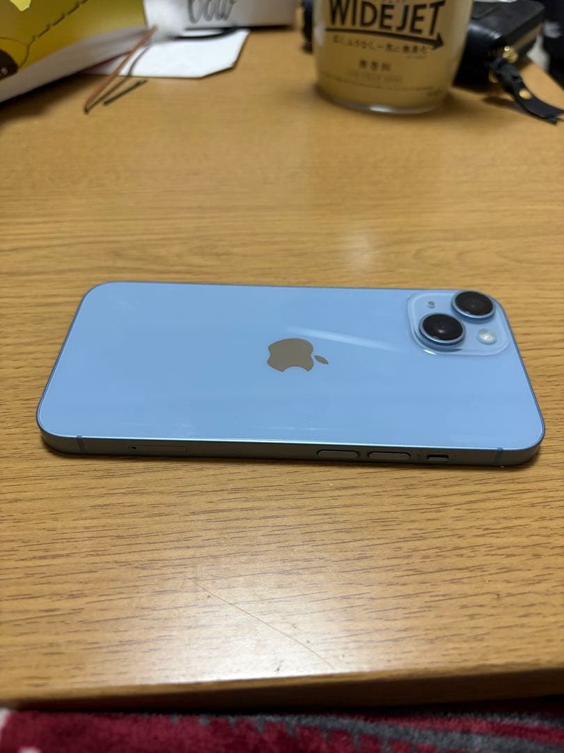 iPhone14 128GB ブルー 最大容量83% 値段交渉できます