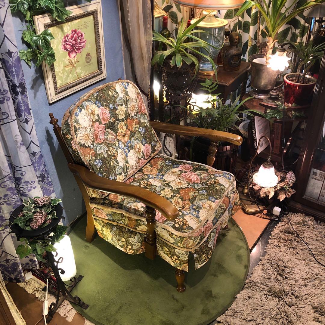 みねちゃん Sale 美品　キツツキマーク　ヴィンテージ 穂高アームチェア