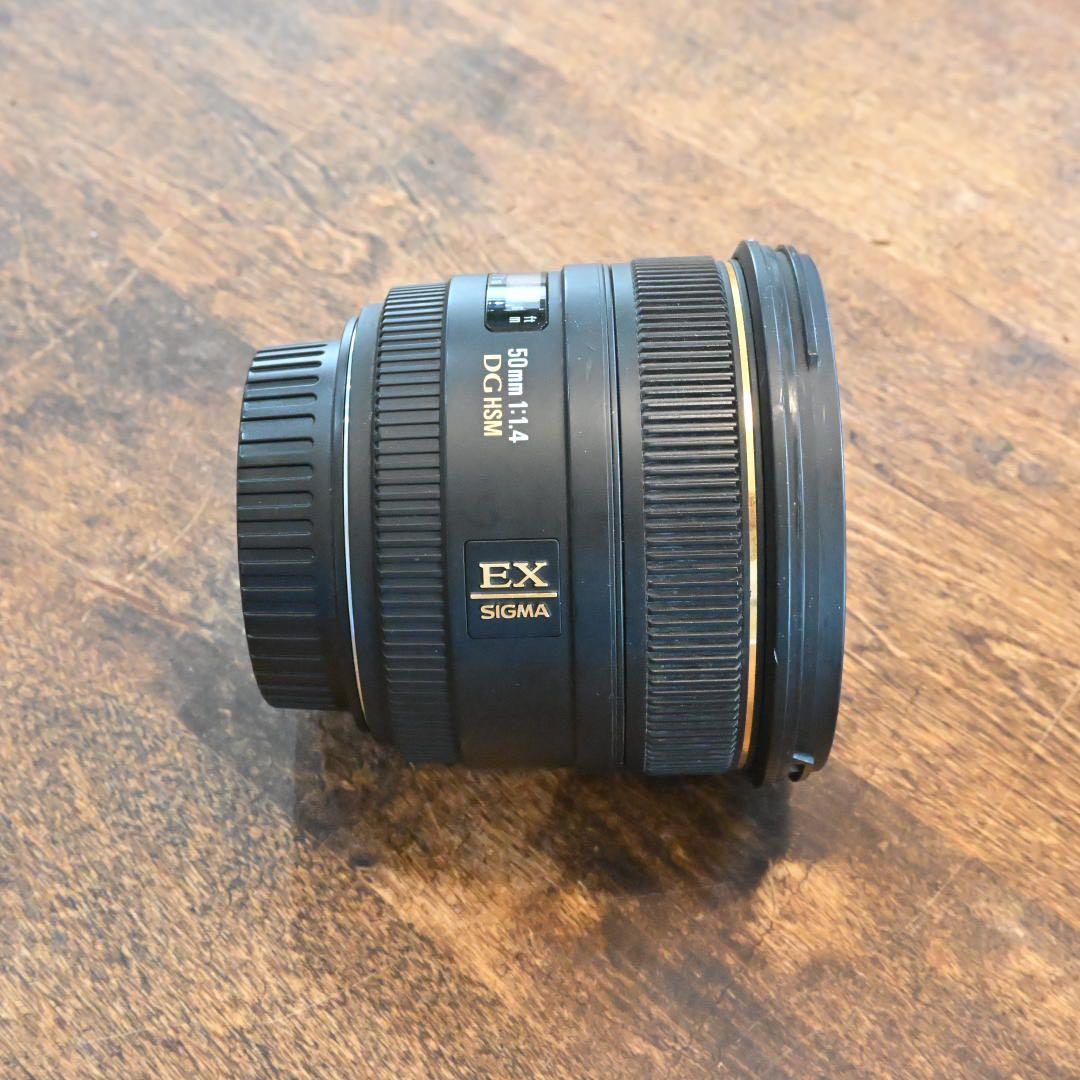 レンズ(単焦点) SIGMA 50mm F1.4 DC HSM EX Canon