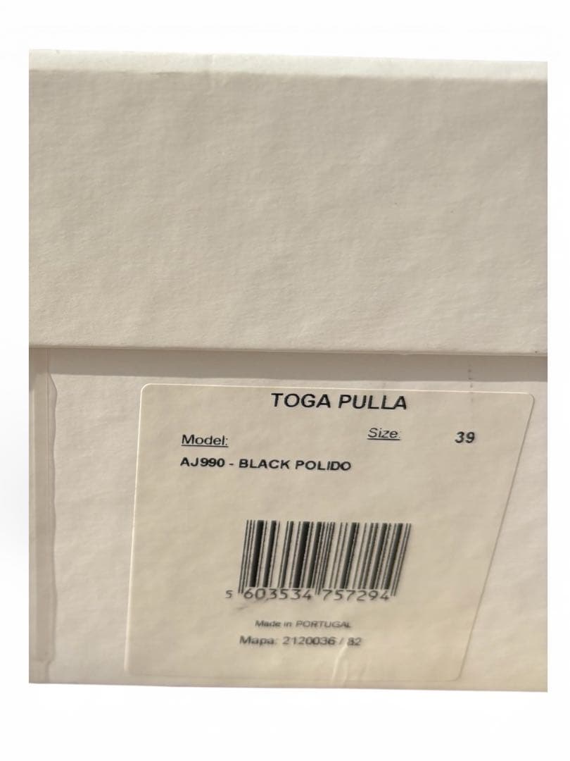 新品未使用 ★TOGA PULLA★ サイドゴアブーツ