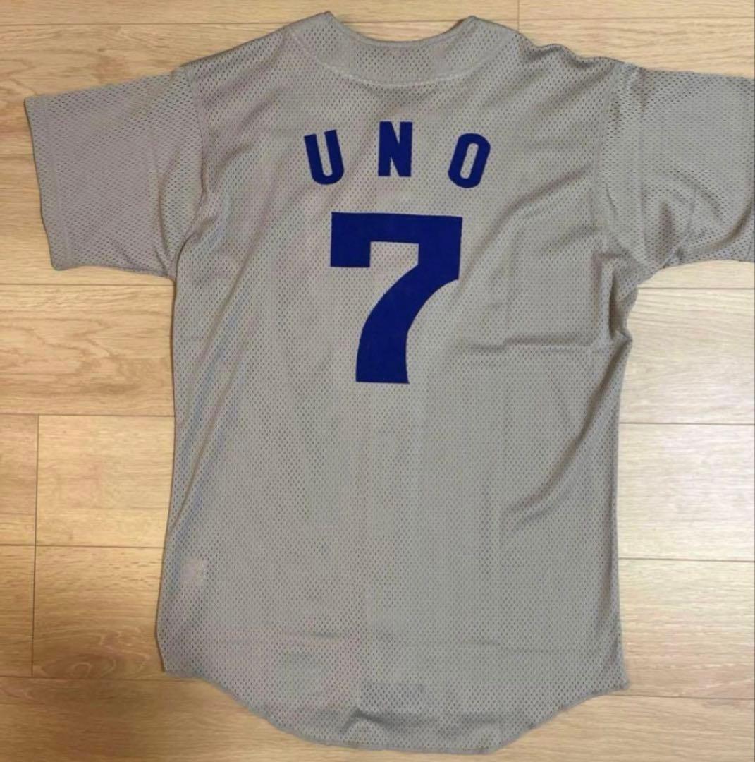 中日ドラゴンズ⭐️7 宇野勝⭐️1987〜ビジター　ユニフォーム⭐️ワッペン仕様⭐️XO
