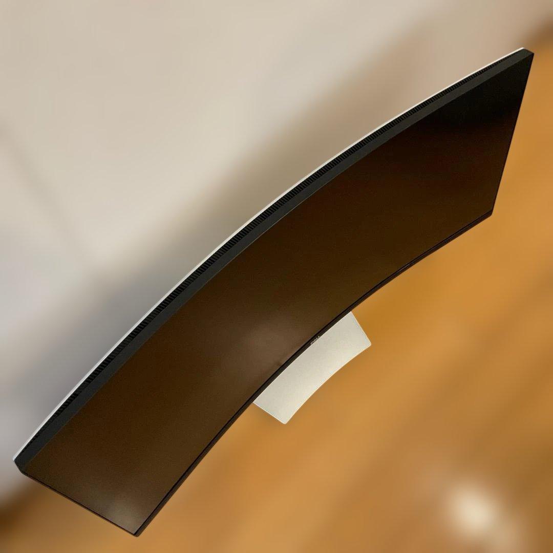 画面傷あり　DELL S3423DWC 34インチモニター + モニターアーム