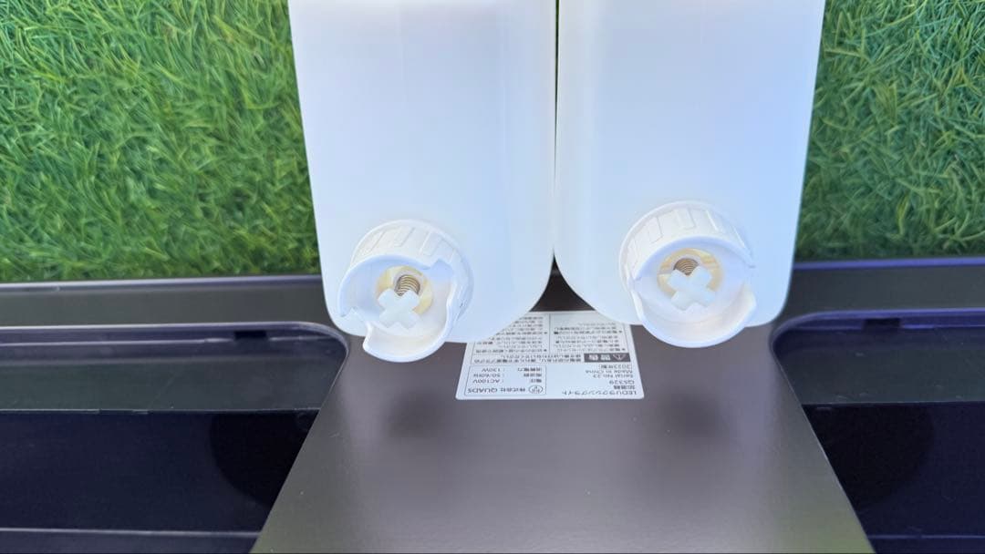 QUADS LEDリラクシングライト加湿器 LUXFLAME QS329DW中古