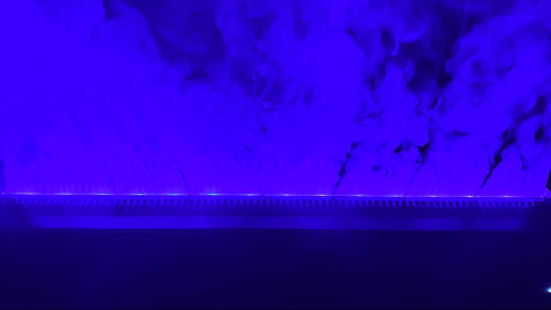 QUADS LEDリラクシングライト加湿器 LUXFLAME QS329DW中古