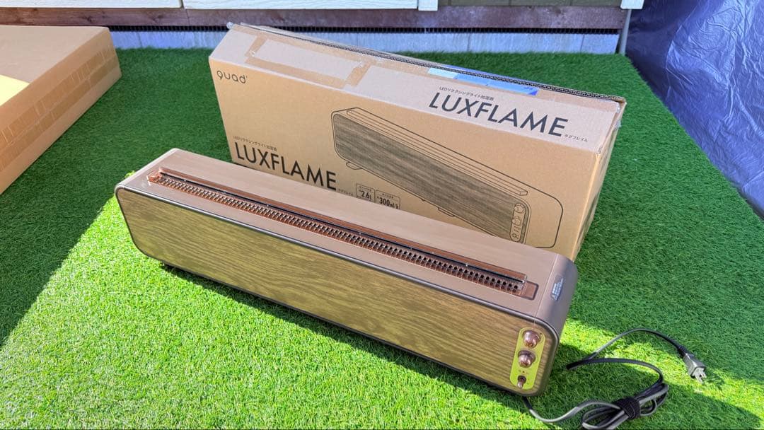 QUADS LEDリラクシングライト加湿器 LUXFLAME QS329DW中古