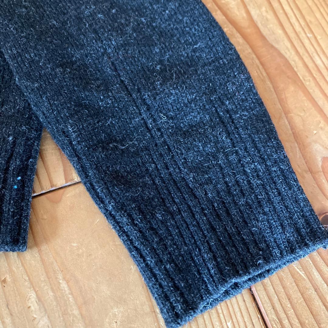 ナンバーナイングレーニット　レースアップ