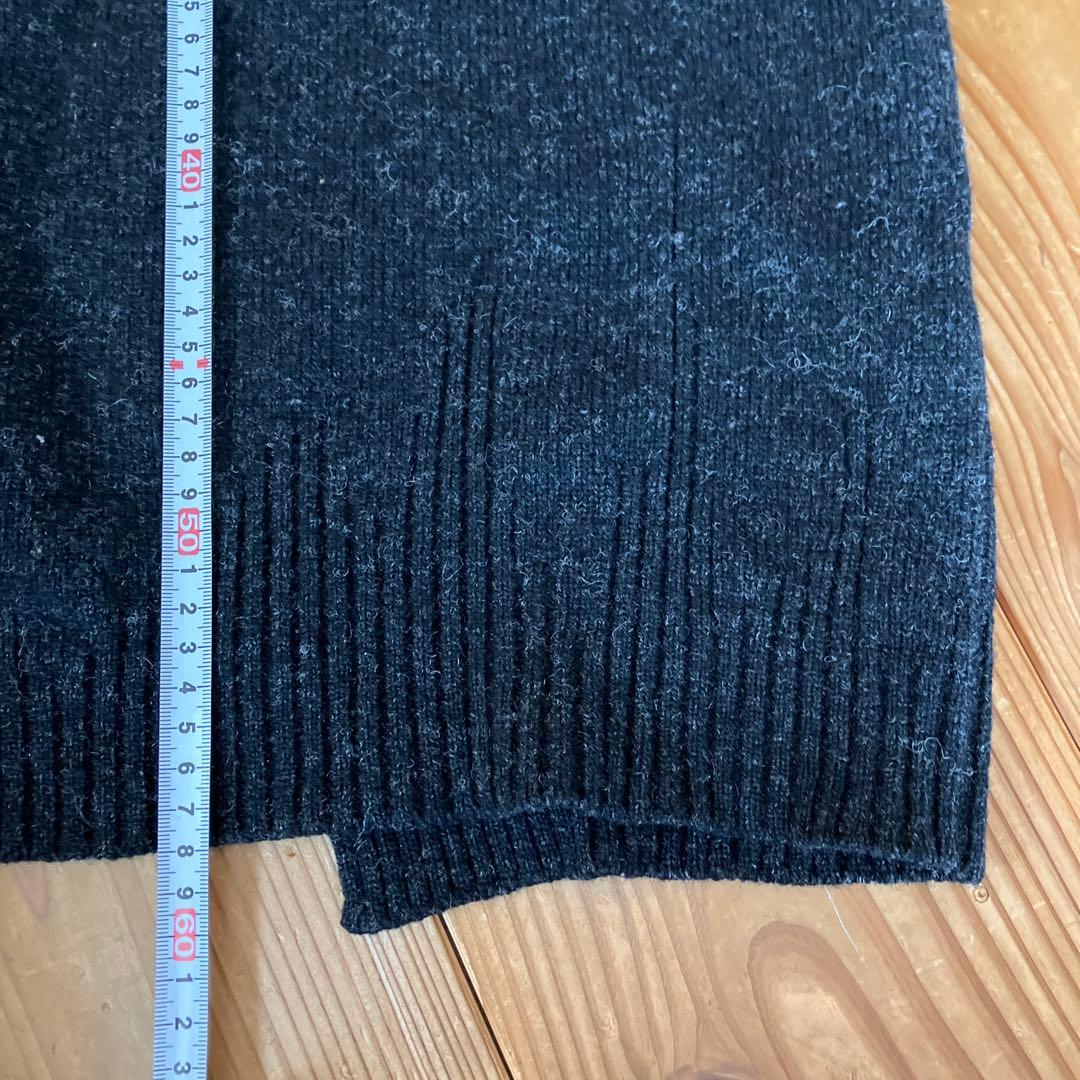 ナンバーナイングレーニット　レースアップ