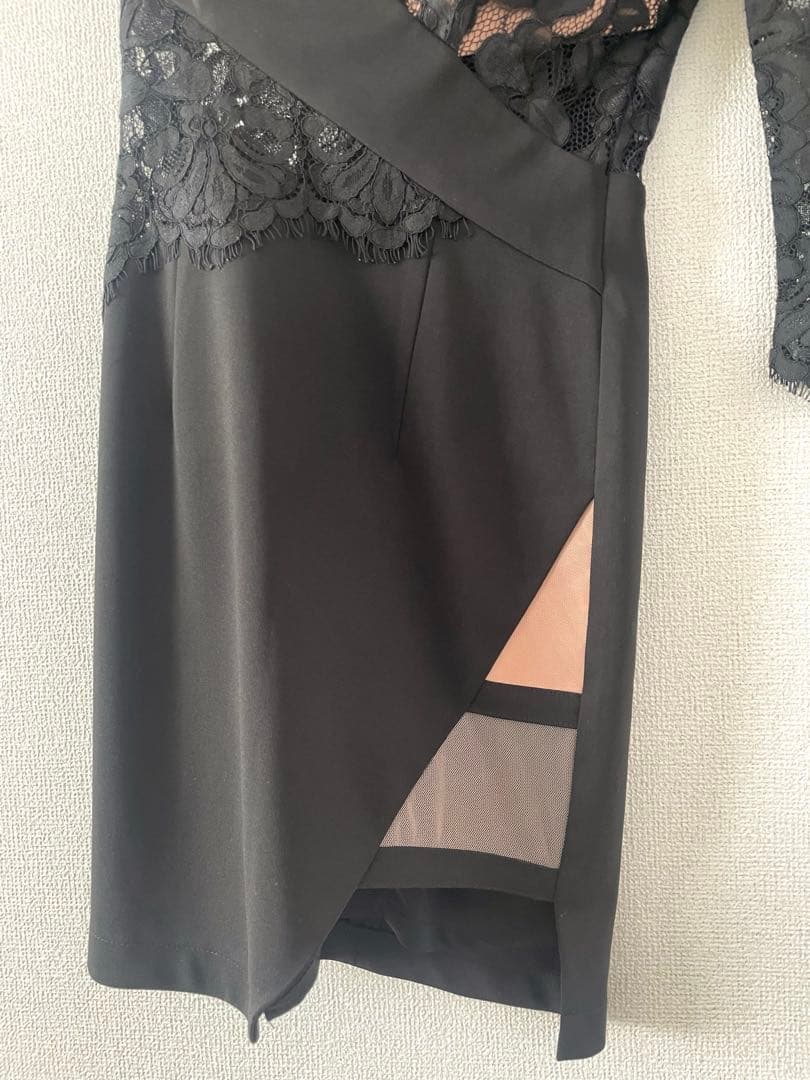 Andy x sugar ブラックレースドレス