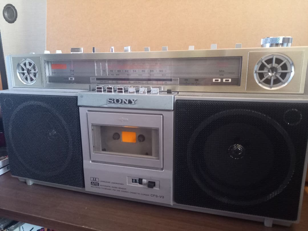 SONY CFS-V3 ラジカセ