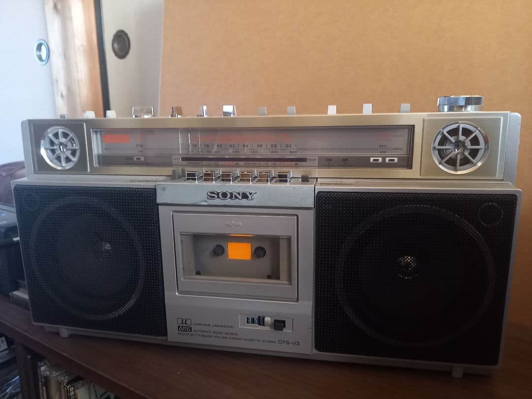 SONY CFS-V3 ラジカセ