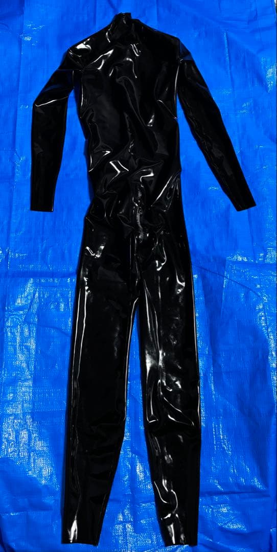 お*も様 bright and shiny ラテックスキャットスーツ