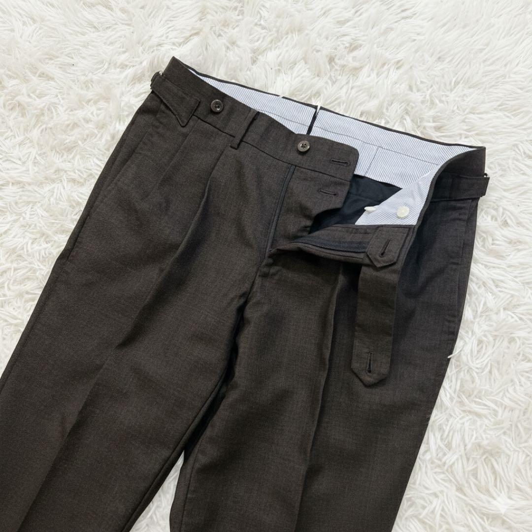 美品 リングジャケット カノニコ スラックス 日本製 サイドアジャスター 高級