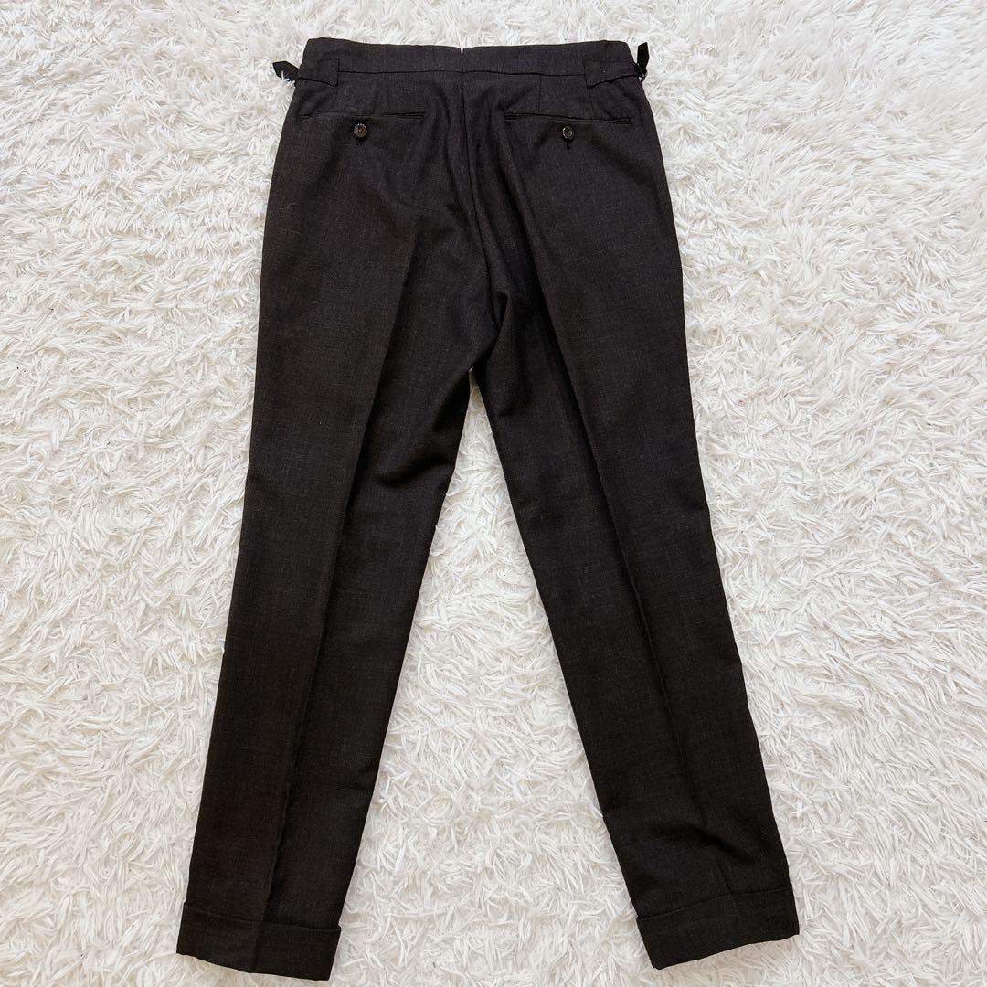 美品 リングジャケット カノニコ スラックス 日本製 サイドアジャスター 高級