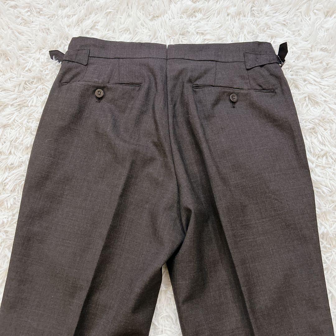 美品 リングジャケット カノニコ スラックス 日本製 サイドアジャスター 高級